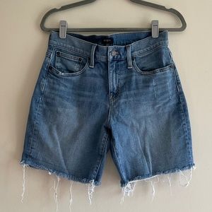 J. Crew High-Rise Jean Shorts